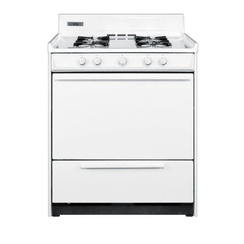Gaz, 76,2 cm, 104,8 l, Gaz gotowania Appliance z konfiguracji palnika, biały