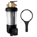 50-Micron 50- Micron, 3 / 10,2 cm, 10,2 cm, NSF- Certified, Jumbo Auto- Flush Spin Down Filter wody sedymentacyjnej z Bypass