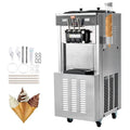 3-Flavor Commercial Soft Serve Ice Cream Machine 3- Flavor, Commercial- Grade konstrukcja, 8636 cm, 18 l, 44 L, Silver