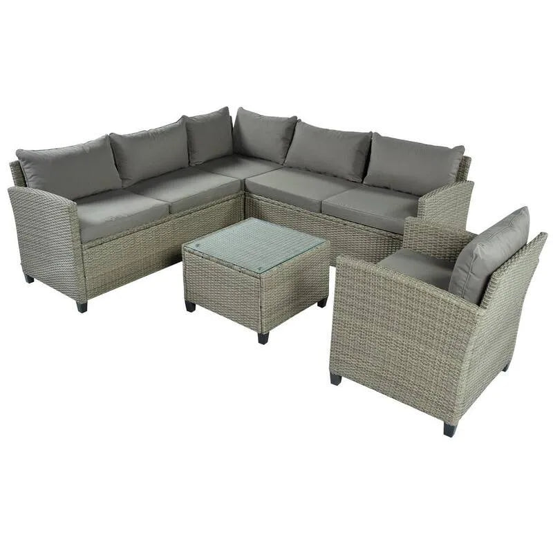Sofa, Na zewnątrz, Patio, Szary, Salon