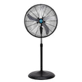 20 Inch Wysoka Velocity Metal Oscylacyjny wentylator Pieszy, UL, 3 Prędkość, Użytkowanie przemysłowe, Konstrukcja komercyjna klasy, Czarny