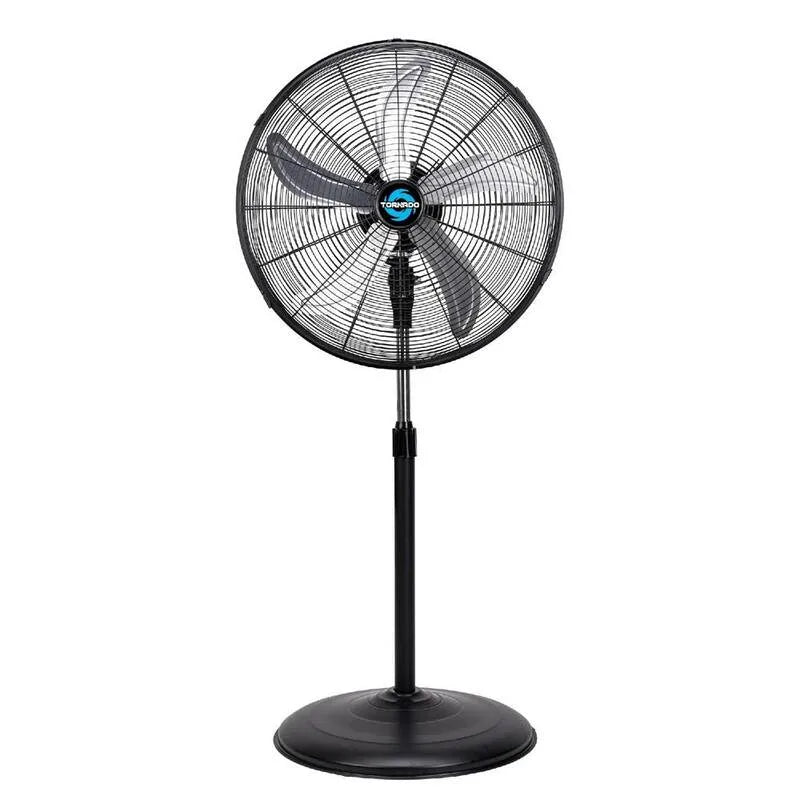 20 Inch Wysoka Velocity Metal Oscylacyjny wentylator Pieszy, UL, 3 Prędkość, Użytkowanie przemysłowe, Konstrukcja komercyjna klasy, Czarny