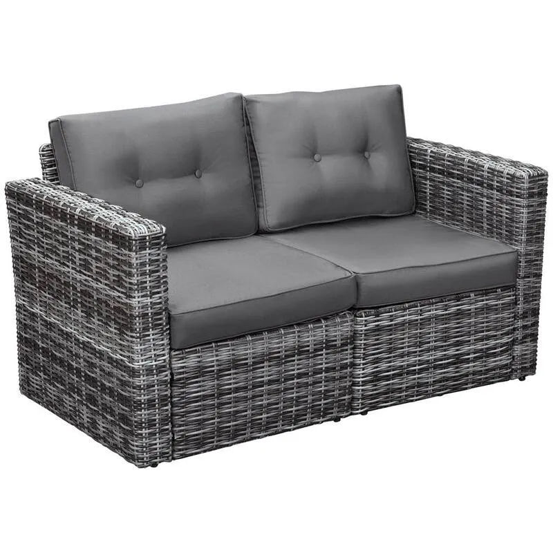 Sofa, Na zewnątrz, Patio, Grey, Salon