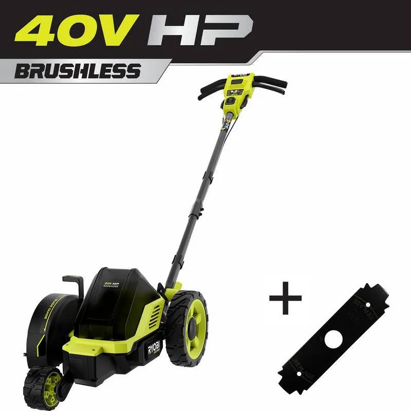 RYOBI, 40V, Bezprzewodowy konstrukcja, Tylko narzędzia, z ostrzami Extra Edger, bezszczotkowy