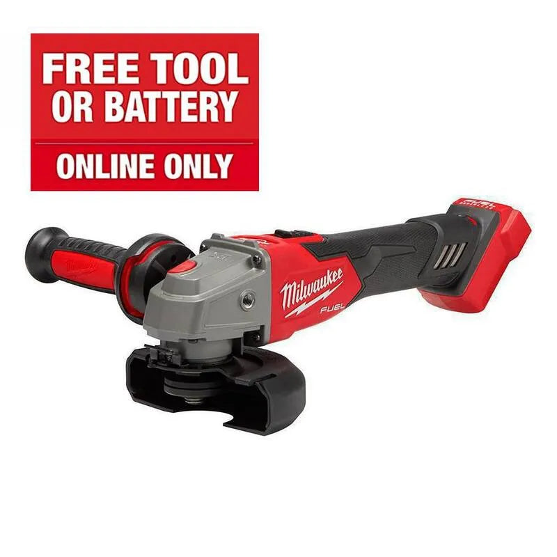 Milwaukee Fuel 18V M18, 4-1 / 5,1 cm, 12,7 cm, Tool- Tylko, Grinder ze zmienną prędkością i przełącznik slajdów, Bezprzewodowy konstrukcja, bezszczotkowy
