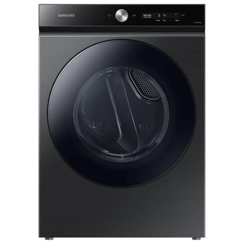 Samsung Ultra- Pojemność Wentylowana Suszarka gazowa, 215,2 l, Bespoke 7.6 cu, Czarny, Szczotkowany czarny