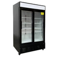Lodówka W 34, Contraccial- Grade konstrukcja, 121,9 cm, 962,8 l, Upright, czarny